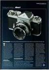 Nikon F manual. Camera Instructions.