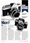 Nikon F manual. Camera Instructions.