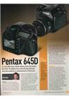 Pentax 645 D manual. Camera Instructions.