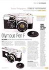 Olympus Pen FV manual. Camera Instructions.