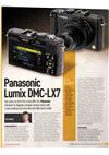 Panasonic Lumix LX7 manual. Camera Instructions.