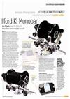 Ilford Limited K.I.Monobar manual. Camera Instructions.