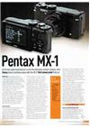 Pentax MX 1 manual. Camera Instructions.