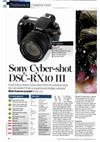 Sony Cyber-shot RX10 III manual. Camera Instructions.