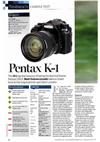 Pentax K 1 manual. Camera Instructions.