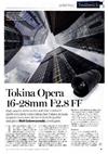 Tokina 16-28/2.8 manual. Camera Instructions.