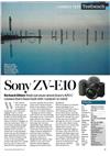 Sony ZV E10 manual. Camera Instructions.