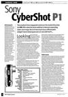 Sony Cyber-shot P1 manual. Camera Instructions.