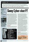 Sony Cyber-shot P7 manual. Camera Instructions.