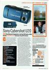 Sony Cyber-shot U20 manual. Camera Instructions.