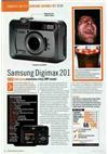 Samsung Digimax 201 manual. Camera Instructions.