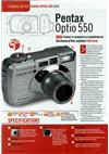 Pentax Optio 550 manual. Camera Instructions.