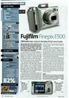 Fujifilm FinePix E500 manual. Camera Instructions.