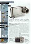 Sony Cyber-shot P200 manual. Camera Instructions.