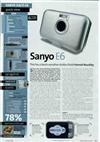 Sanyo E 6 manual. Camera Instructions.