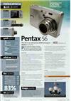 Pentax Optio S6 manual. Camera Instructions.