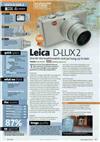 Leica D-Lux 2 manual. Camera Instructions.