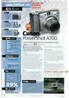 Canon PowerShot A700 manual. Camera Instructions.