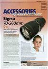 Sigma 70-200/2.8 manual. Camera Instructions.