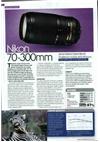 Nikon 70-300/4.5-5.6 manual. Camera Instructions.