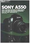Sony A550 manual. Camera Instructions.