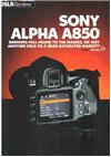 Sony A850 manual. Camera Instructions.