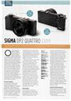 Sigma DP2 Quattro manual. Camera Instructions.