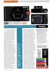 Sony Cyber-shot RX100 IV manual. Camera Instructions.